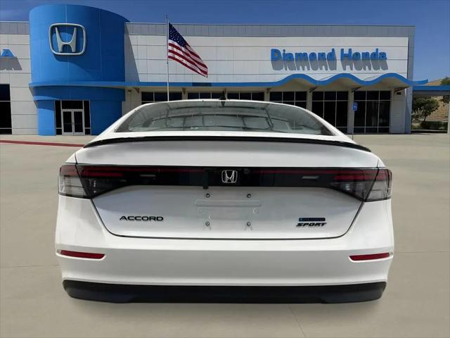 2026 Honda Accord Sedan Sport