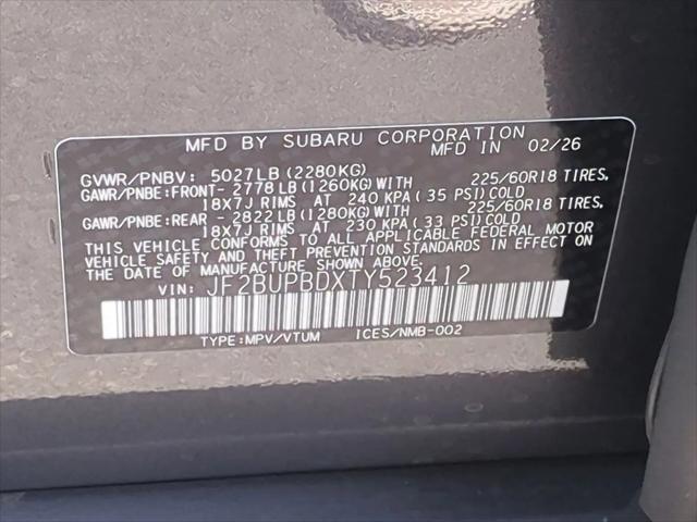 2026 Subaru Outback Premium