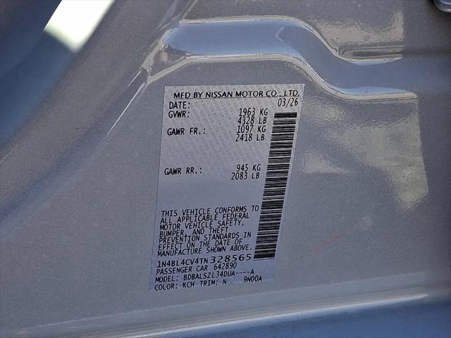 2026 Nissan Altima SR FWD
