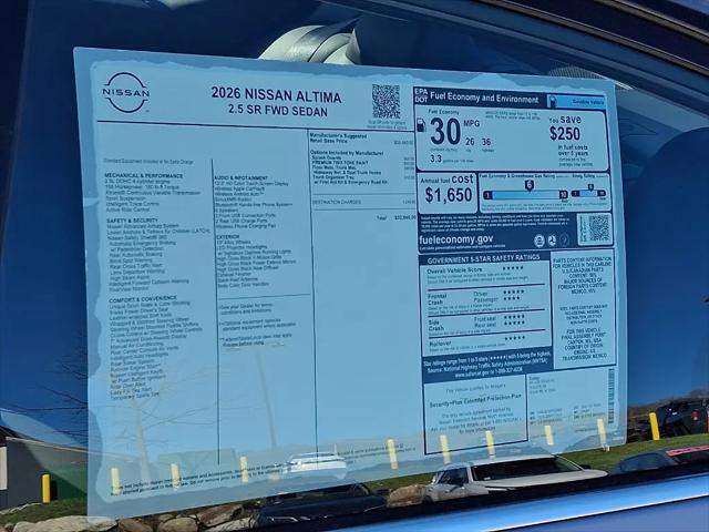 2026 Nissan Altima SR FWD