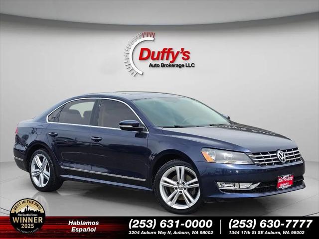 2015 Volkswagen Passat 2.0L TDI SEL Premium for sale in Auburn, WA
