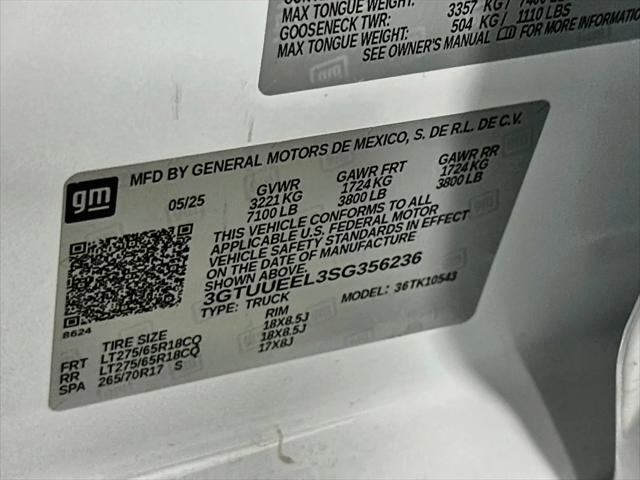 2025 GMC Sierra 1500 4WD Crew Cab Short Box AT4