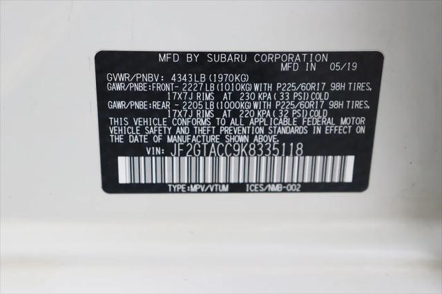 2019 Subaru Crosstrek 2.0i Premium