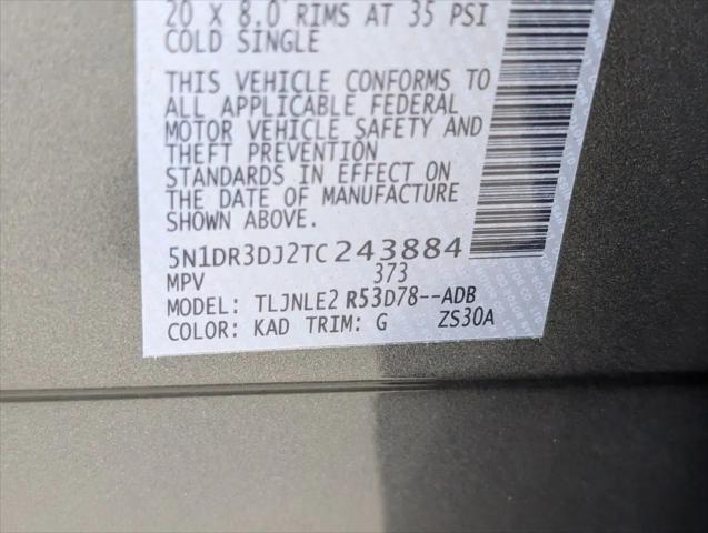 2026 Nissan Pathfinder Platinum