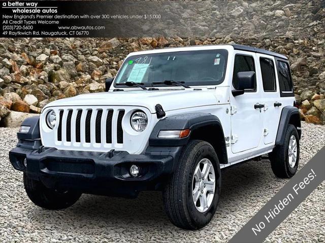2018 Jeep Wrangler Unlimited Sport S 4x4 for sale in Naugatuck, CT