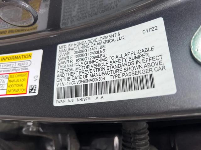 2022 Honda Accord Hybrid Touring