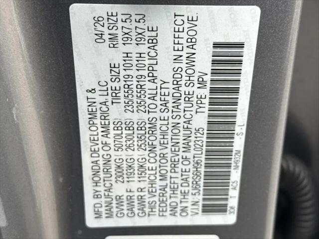 2026 Honda CR-V Hybrid AWD Sport Touring
