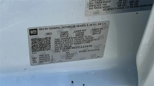 2025 GMC Sierra 1500 4WD Crew Cab Standard Box SLE
