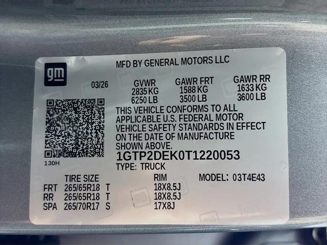 2026 GMC Canyon AT4, 4WD