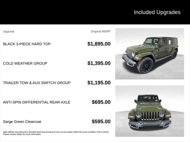 2023 Jeep Wrangler 4xe Sahara 4x4