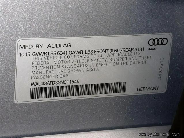 2016 Audi A8 L 4.0T Sport