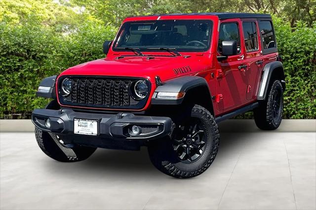 2025 Jeep Wrangler 4-Door Willys 4x4 for sale in Glassboro, NJ