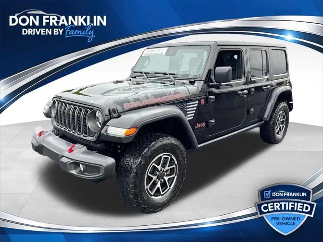 2024 Jeep Wrangler 4-Door Rubicon 4x4 for sale in Columbia, KY
