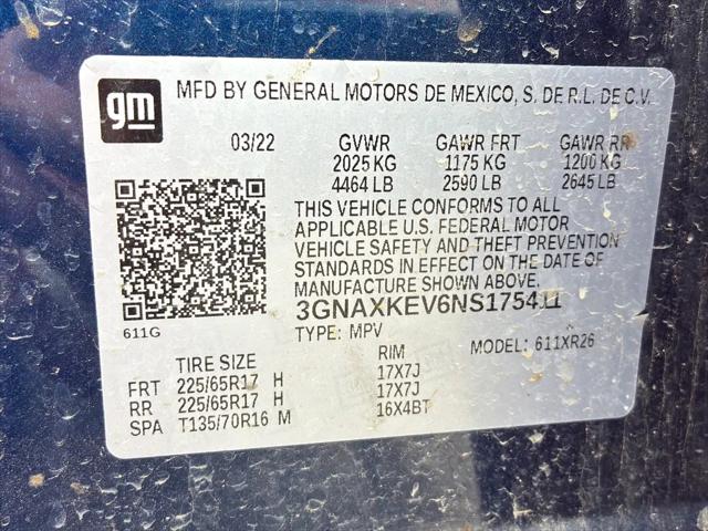 2022 Chevrolet Equinox FWD LT