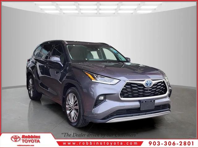 2022 Toyota Highlander Hybrid Platinum for sale in Nash, TX