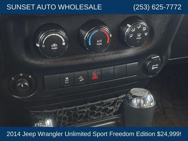 2014 Jeep Wrangler Unlimited Freedom Edition