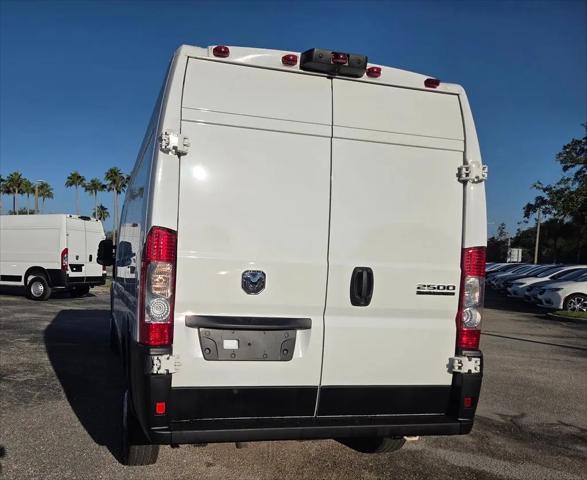 2025 Ram ProMaster 2500 Cargo Van Tradesman High Roof 159" WB w/Pass Seat