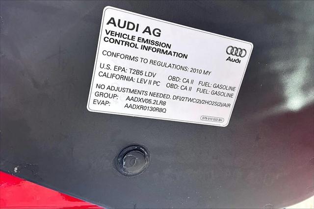 2010 Audi R8 5.2