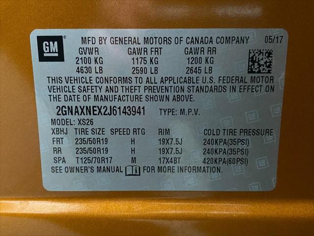 2018 Chevrolet Equinox Premier