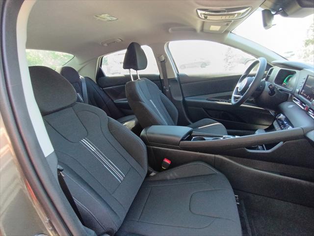 2026 Hyundai Elantra Hybrid Blue