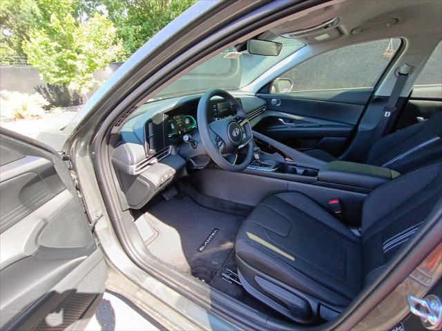 2026 Hyundai Elantra Hybrid Blue