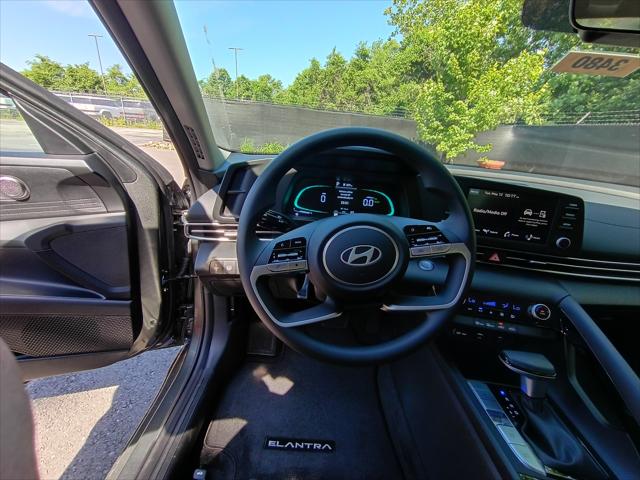 2026 Hyundai Elantra Hybrid Blue