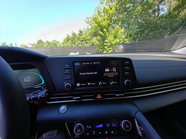 2026 Hyundai Elantra Hybrid Blue