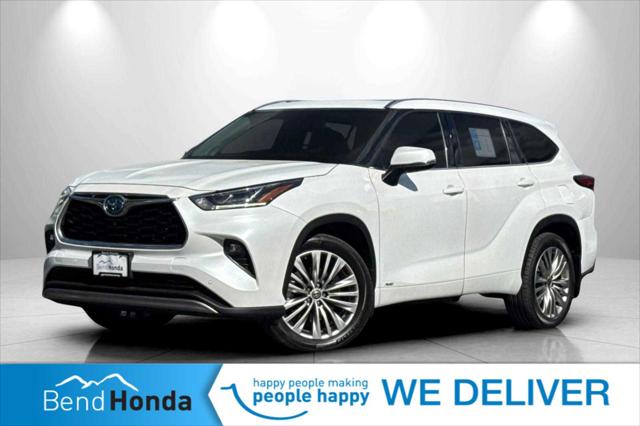 2022 Toyota Highlander Hybrid Platinum for sale in Bend, OR