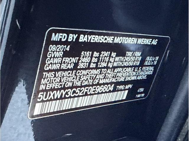 2015 BMW X3 xDrive28d