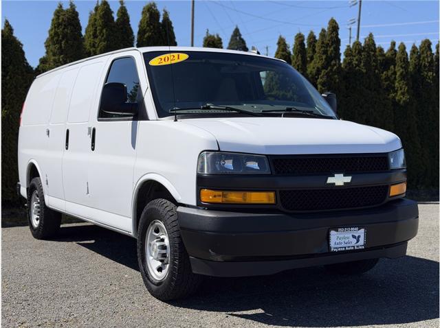 2021 Chevrolet Express Cargo Van RWD 2500 Regular Wheelbase WT for sale in Lakewood, WA