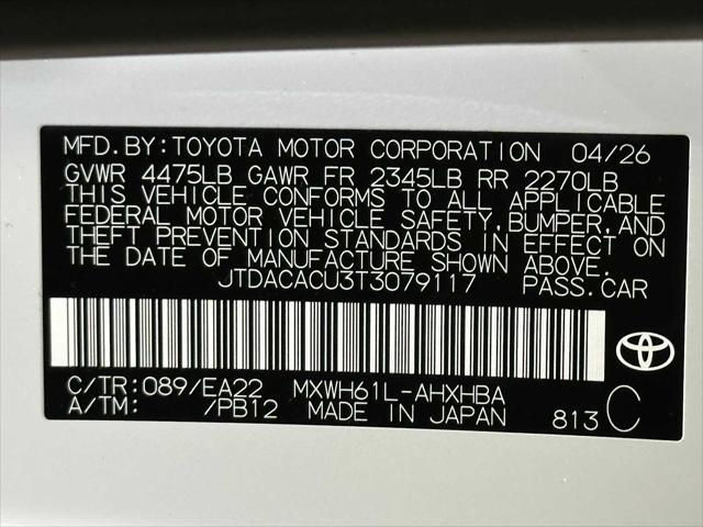 2026 Toyota Prius Plug-In XSE Premium