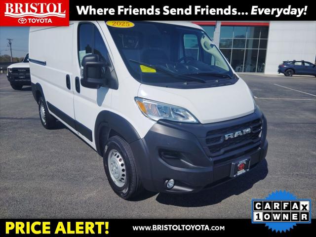 2025 Ram ProMaster 2500 Cargo Van Tradesman Low Roof 136" WB w/Pass Seat for sale in Swansea, MA