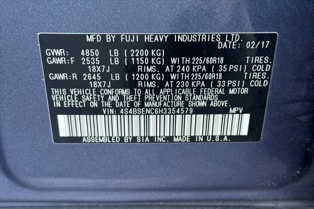 2017 Subaru Outback 3.6R Limited