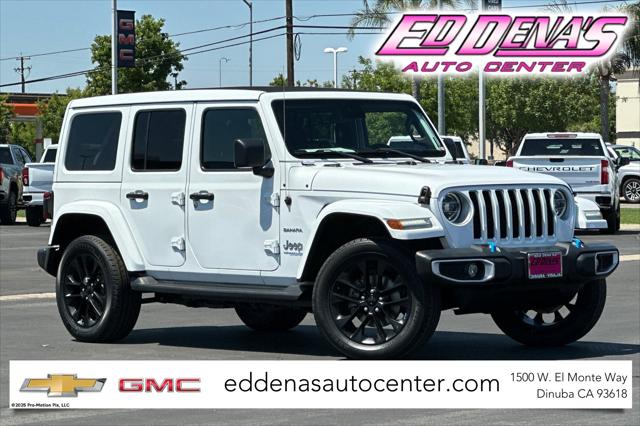 2022 Jeep Wrangler 4xe Unlimited Sahara 4x4 for sale in Dinuba, CA