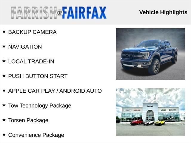 2022 Ford F-150 Raptor 2022 Ford F-150 Raptor