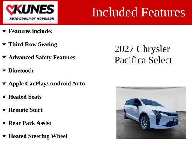 2027 Chrysler Pacifica PACIFICA SELECT AWD