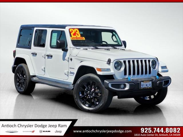 2023 Jeep Wrangler 4xe Sahara 4x4 for sale in Antioch, CA