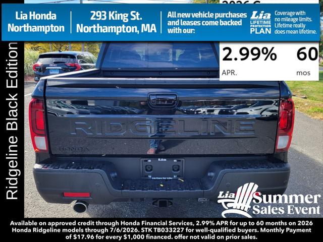 2026 Honda Ridgeline Black Edition