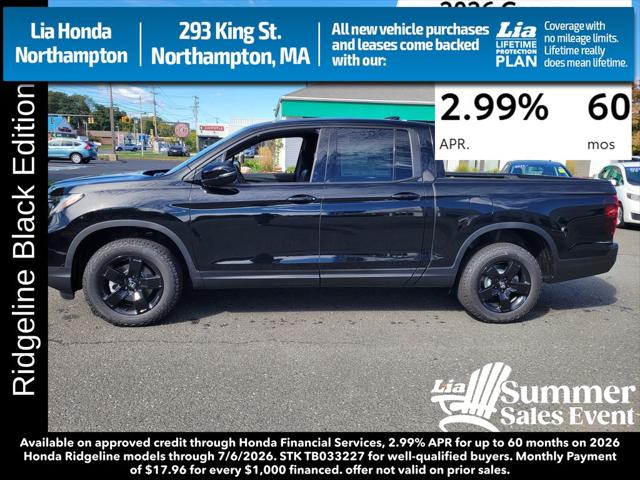 2026 Honda Ridgeline Black Edition