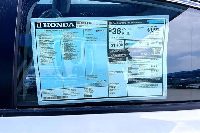 2026 Honda Civic LX