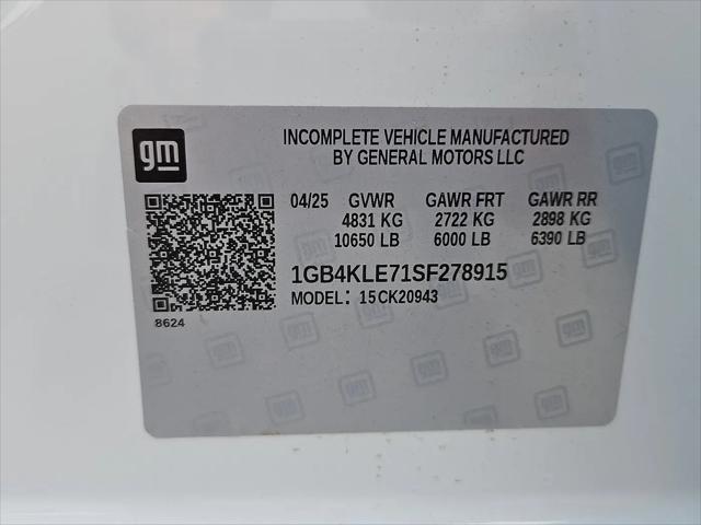2025 Chevrolet Silverado 2500HD 4WD Crew Cab Long Bed Work Truck