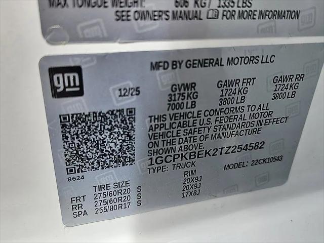 2026 Chevrolet Silverado 1500 4WD Crew Cab Short Bed Custom