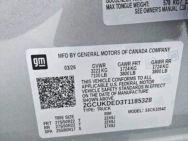 2026 Chevrolet Silverado 1500 4WD Crew Cab Standard Bed LT