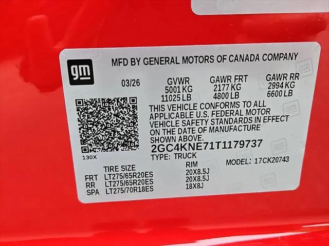 2026 Chevrolet Silverado 2500HD Crew Cab, Standard Bed, LT, 4WD