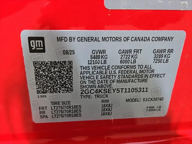 2026 Chevrolet Silverado 3500HD Crew Cab, Standard Bed, WT, 4WD