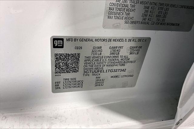 2026 GMC Sierra 1500 Crew Cab, Short Bed, AT4X, 4WD