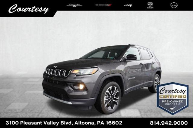 2023 Jeep Compass Limited 4x4 for sale in Altoona, PA
