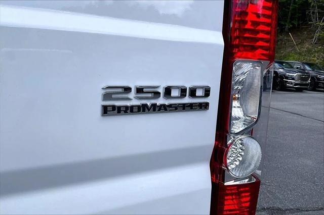 2025 Ram ProMaster 2500 Cargo Van Tradesman High Roof 136" WB w/Pass Seat