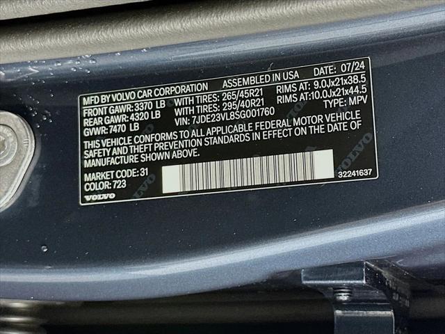 2025 Volvo X 90 Ultra, Twin Motor Performance, Fully electric, 7 Seats