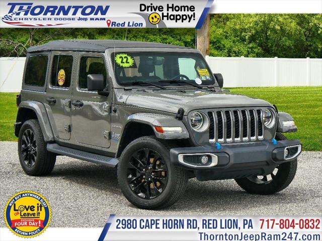 2022 Jeep Wrangler 4xe Unlimited Sahara 4x4